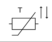NTC Schaltsymbol