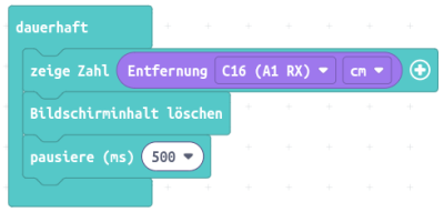 makecode-grove-ultraschall-test